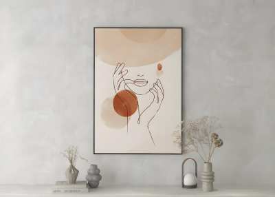 现代装饰画3D模型下载